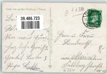 61389 W6384 Feldberg , Taunus Gebrauchsspuren Siegfried u. Brunhilde Gr. Feldberg