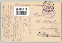 Warschau Warszawa 1916 Gebrauchsspuren Rathaus Straßenbahn