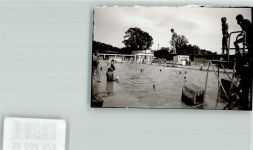 79761 W7890 Tiengen , Hochrhein - Freibad Foto Original aus Archiv eines Ansichtskartenverlags