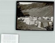 56814 W5591 Bruttig FOTO KEINE AK Campingplatz Oldtimer Ort handschriftlich