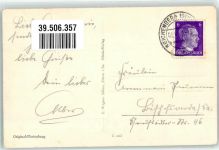 Liberec Reichenberg i. Böhmen - Rathaus Auto Straßenbahn Adolf Hitler Paltz WK II