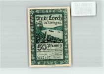 65391 W6223 Lorch , Rheingau Notgeldschein 50 Pfennig