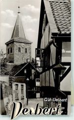 42549 W5620 Velbert Gebrauchsspuren Alt-Velbert Alte Kirche Andruck