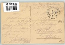 84489 W8263 Burghausen , Salzach 1918 Gebrauchsspuren Stadtplatz