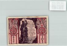 W5407 Boppard , Rhein 25 Pfg. Bruder Michael Bopparder Notgeld Nr. 00592 Notgeld Deutschland 1921 Notgeldschein