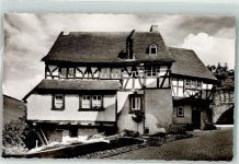 56843 W5585 Enkirch - Altes Fachwerkhaus a.d. Oberstraße