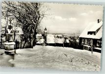 59929 W5790 Brilon Foto AK Kalvarienberg Winter
