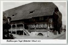 79286 W7804 Glottertal Foto AK Hotel Goldener Engel