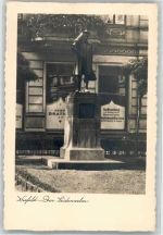 47798 W4150 Krefeld Foto AK Denkmal Der Seidenweber Stengel 63463
