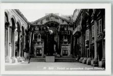 Split Spalato Foto AK Denkmal für Gregor von Nin