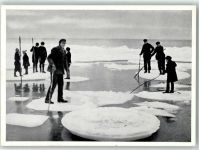 Königsberg Kaliningrad Winter Eisschollen Samlandküste Foto AK