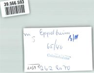 69214 W6904 Eppelheim , Baden FOTO KEINE AK Ort handschriftlich