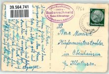 83727 W8162 Neuhaus b Schliersee Foto AK Bodenschneidhaus Hüttenstempel