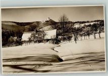 Liberec Reichenberg i. Böhmen Foto AK Jeschken Winter