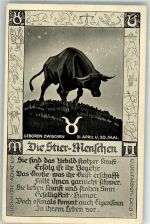Die Stier Menschen Sternzeichen