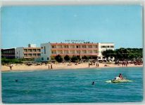 Palma Mallorca 1965 - Hotel San Francisco Schwimmbad Strand