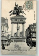 63000 Clermont-Ferrand 1906 - Denkmal Vereingetorix