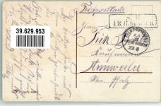 Soldate Schmeckst du prächtig Stempel SB Feldpost RKL Serie 2608-5 Zigarre