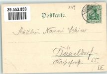 38700 W3389 Braunlage 1902 - Försterei Oderhaus Ort handschriftlich