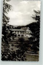 59969 W5789 Liesen Foto AK Pension Haus zur schönen Aussicht