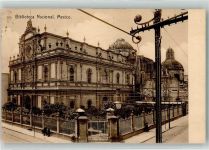 Mexiko City 1909 - National Bibliothek