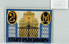 33098 W4790 Paderborn 1921 Notgeldschein 2 Mark Ferdinand I. Freiherr von Fürstenberg