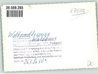 76316 W7502 Waldprechtsweier FOTO KEINE AK Foto Original aus Archiv eines Ansichtskartenverlags Ort handschriftlich Waldhaus