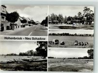 15913 O7551 Hohenbrück - Neu-Schadow Hauptstrasse Badestrand Am See