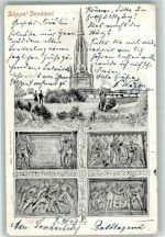 Sonderburg Sonderborg 1902 Gebrauchsspuren Düppel Denkmal