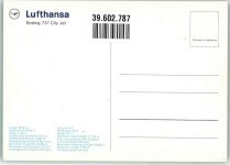 Boeing 737 strahlgetriebenes Schmalrumpfflugzeug Deutschland Lufthansa