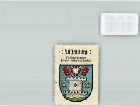 24321 W2322 Lütjenburg , Holst Vignette Wappen
