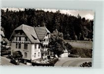 79848 W7823 Bonndorf im Schwarzwald Foto AK Gasthaus Steinsäge