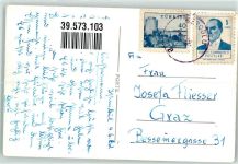Konstantinopel Istanbul 1962 Gebrauchsspuren Foto AK