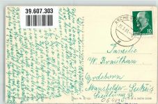 06449 O4320 Aschersleben , Sachs-Anh 1961 - Krankenhaus Bahnhof Aussichtsturm Westdorfer Warte