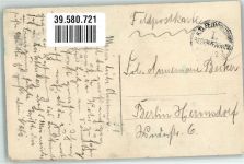 Charleroi - Feldpost WK I I.Reservekorps