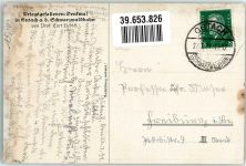 W7625 Gutach Schwarzwaldbahn Kriegsgefallenen-Denkmal Liebich C. 1931 Künstlerkarte