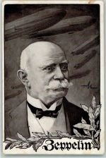 Graf von Zeppelin Zeppeline Luftflottenverein 1915 Künstlerkarte