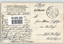 Graf von Zeppelin Zeppeline Luftflottenverein 1915 Künstlerkarte