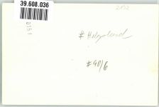 27498 W2192 Helgoland FOTO KEINE AK Ort handschriftlich