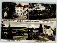 32602 W4973 Bad Seebruch - Kurhaus Bad Senkelteich Blick a. d. Eiberg Blick a. Bad Senkelberg