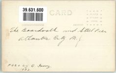 Atlantic City 1933 Foto AK Ort handschriftlich