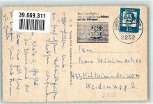 25826 W2252 St. Peter-Ording - Im Dorf Dünenleuchtturm Brücke Kurheim VW Käfer Oldtimer