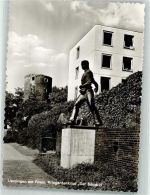 47798 W4150 Uerdingen Foto AK Kriegerdenkmal Der Sämann
