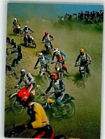 Veauche Motocross Rennen Motorrad 1986