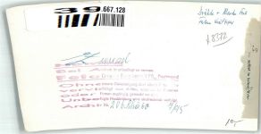 94227 W8372 Zwiesel FOTO KEINE AK Foto Original aus Archiv eines Ansichtskartenverlags Ort handschriftlich Scan verzogen