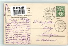 Silberdistel Kugeldistel Verlag Rommel Nr.565 Alpenflora 1907