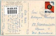 LLoyd Bremen Dampfer Bremen 1967