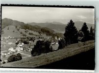 87534 W8974 Oberstaufen FOTO KEINE AK Kirche Ort handschriftlich Foto Original aus Archiv eines Ansichtskartenverlags