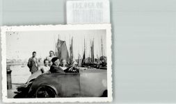 85100 Les Sables-d'Olonne 1938 Privatfoto KEINE AK Ort handschriftlich Auto Oldtimer