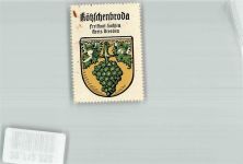 01445 O8122 Kötzschenbroda Vignette Freistaat Sachsen Kreis Dresden Kaffee Hag
